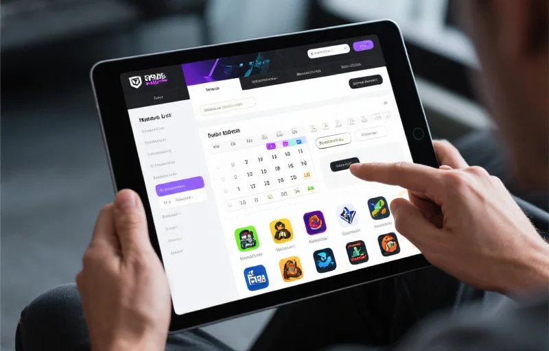 浏览电竞赛事网站